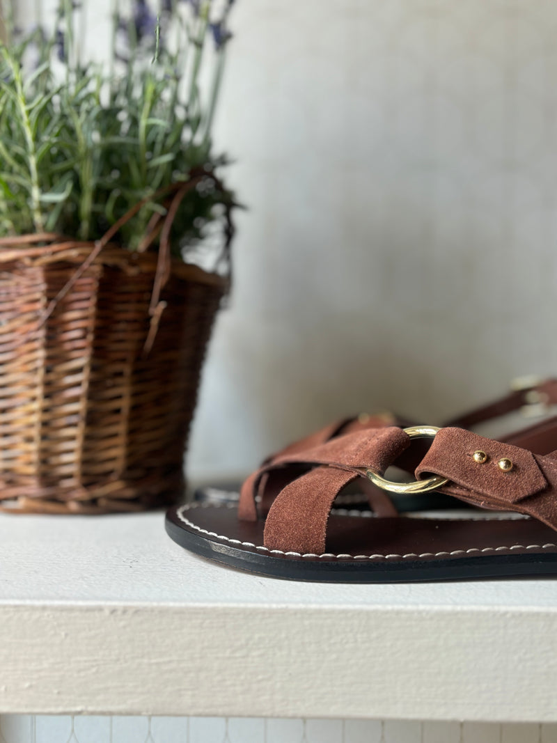 Sandalo suede