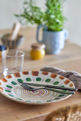 HAND DECORATED PLATE