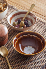 HAND PAINTED BOWL SET