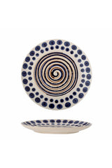 BLUE DECORATED PLATE