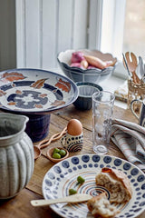 BLUE DECORATED PLATE