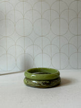 Bracciale resina verde