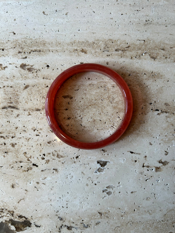 Bracciale resina rosso