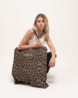 MAXI BORSA SHOPPER LEOPARDATA