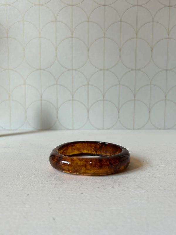 Bracciale resina legno