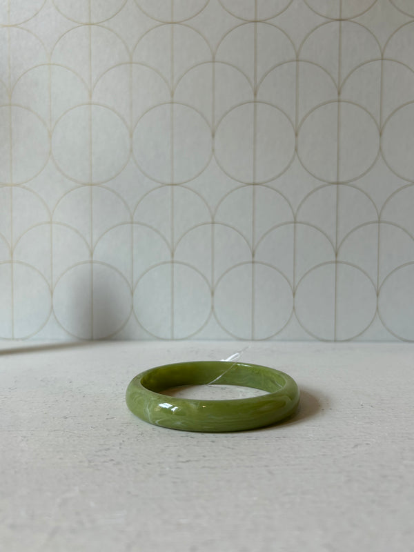 Bracciale resina verde
