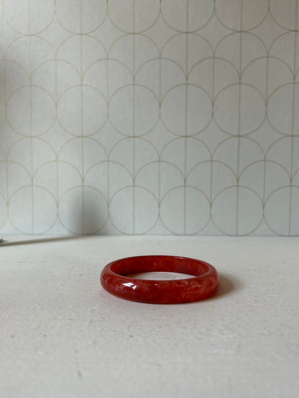 Bracciale resina rosso