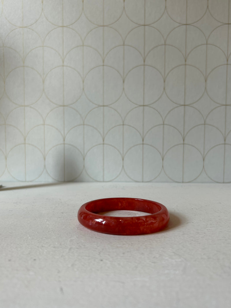 Bracciale resina rosso