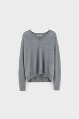 V-neck sweater WOOL AND CASHMERE BLEND