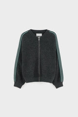 CARDIGAN ZIP IN LANA