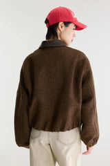 BROWN BOMBER JACKET