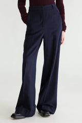 BLAZER double-breasted RELAXED NAVY