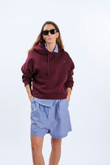 FELPA OVERSIZE BURGUNDY