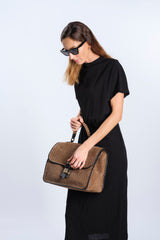 BORSA CAMOSCIO TOFFEE