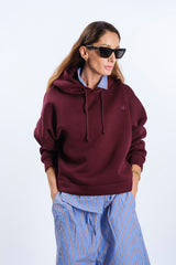 FELPA OVERSIZE BURGUNDY