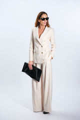 PANTALONE GAMBA AMPIA MILK