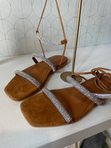 Suede sandals