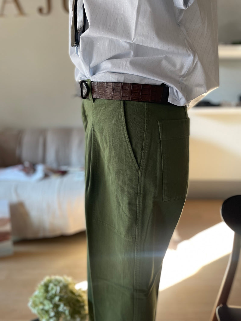 Pantalone in cotone leggero