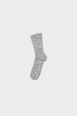 GRAY RIBBED SOCK