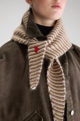 STRIPED TRIANGLE SCARF