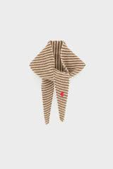 STRIPED TRIANGLE SCARF