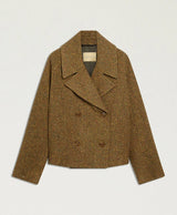 SHORT MUSTARD COAT