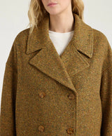 SHORT MUSTARD COAT