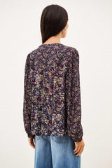 FLORAL PATTERN BLOUSE