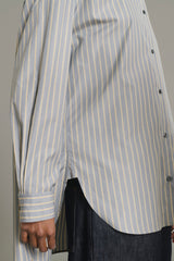 CAMICIA OVERSIZE RIGHE