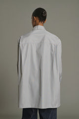CAMICIA OVERSIZE RIGHE