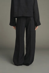 PANTALONE DA TAILLEUR NERO