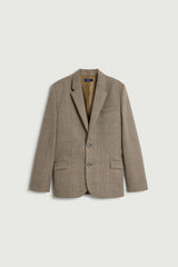 BLAZER OVERSIZE IN PRINCIPE DI GALLES