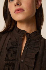 CHOCOLATE BLOUSE