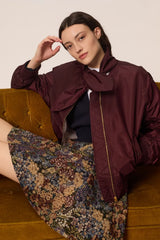 GIACCA BOMBER PRUGNA