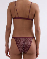 BURGUNDY SLIP