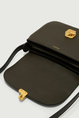 BORSA IN PELLE KAKI
