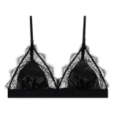 BLACK LACE BRA