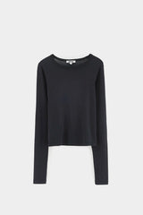 BLACK LONG SLEEVE T-SHIRT
