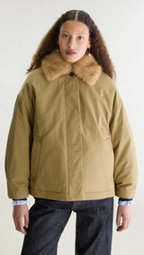 BEIGE TRENCH JACKET
