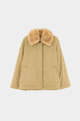 BEIGE TRENCH JACKET