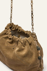 BORSA IN SUEDE KAKI