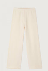 PANTALONI TUTA ECRU