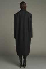 OVERSIZED TAILORED WOOL COAT