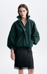 GIACCA OVERSIZE VERDE BOSCO
