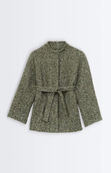 HERRINGBONE WOOL JACKET