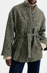 HERRINGBONE WOOL JACKET