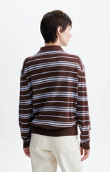 POLO A RIGHE IN LANA