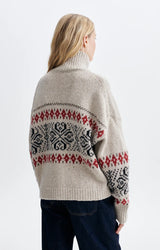 MAGLIONE A COLLO ALTO AVENA
