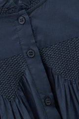 CAMICIA RICAMATA ECRU