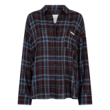 LONG-SLEEVED CHECKED SHIRT